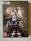 Alice: Madness Returns PC Free Region New Sealed English Espana
