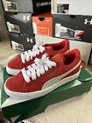 PUMA Suede Low High Risk Red Size 10