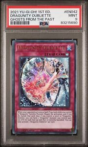 2021 Yu-Gi-Oh! Ghosts From The Past #EN042 Dragunity Oubliette PSA 9
