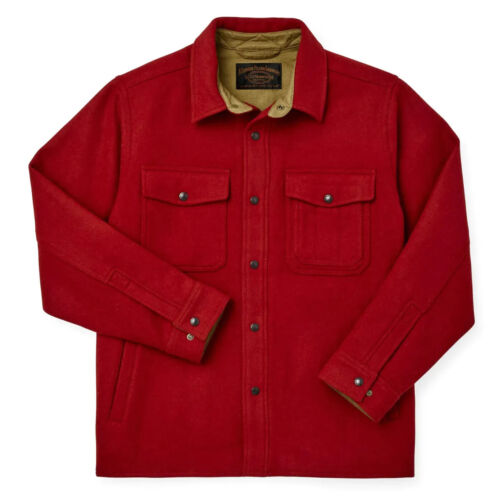 Filson Mackinaw Jac Shirt 20232893 Jacket Shirt Wool CC Red Oak Tan Khaki CC