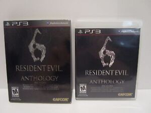 Resident Evil 6 Anthology - Playstation 3 PS3 With Slip Cover COMPLETE!!