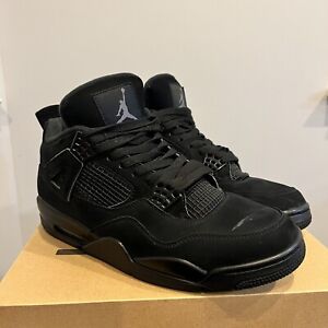 Nike Air Jordan Black Cat 4 Retro Size 12  Authentic - SEE PICS CU1110-010