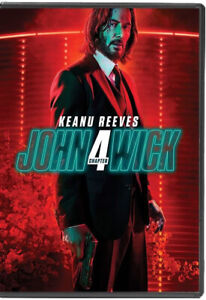 John Wick: Chapter 4 (DVD, 2023) Brand New Sealed USA!!!
