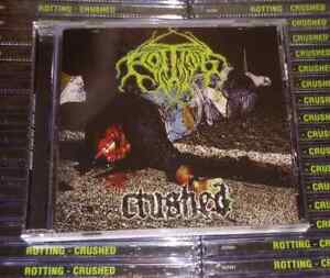 Rotting - Crushed CD NEW/SEALED Canadian Brutal Death Metal Skinless Devourment