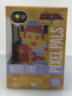 PDP Pixel Pals Nintendo White 8-Bit Link Collectible Lighted Figure 878-032-NA-W