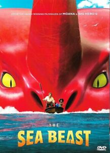 The Sea Beast DVD Computer-Animated Adventure Film English Language Free Ship