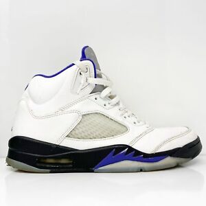 Nike Mens Air Jordan 5 DD0587-141 White Basketball Shoes Sneakers Size 11