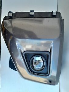 07-13 Toyota Tundra Front Bumper Left End Cap with Fog Light