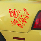Butterfly Flower Car Body Decals PVC Stickers Exterior Parts Fit For Truck SUV (For: Fiat X-1/9)