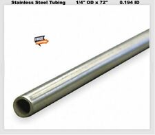Round Stainless Steel Tubing 304  1/4