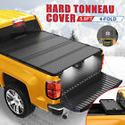 5.8ft Hard Tonneau Cover For 2009-2023 Ram 1500 Truck Bed Big Horn 4-Fold (For: Dodge Ram 1500)