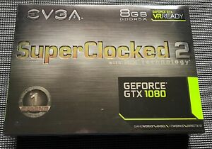 EVGA GeForce GTX 1080 8GB SC2 Desktop GPU (08G-P4-6583-KR) - GREAT CONDITION