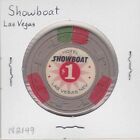 Vintage $1 chip from Showboat Casino (1986) Las Vegas