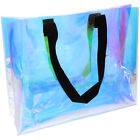 Tote Shopping Iridescent Tote Bag Pvc Tote Bag Iridescent Film