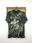 Vintage Vader Revelations Band Shirt Over Print Rare Hype Jersey Tee Size M