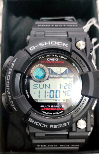 CASIO G-SHOCK GWF-1000-1JF FROGMAN Master of G Tough Solar Atomic Watch Japan