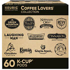 Coffee Lovers' Collection Variety Pack, Keurig K-Cups, 60 Count