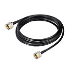 CB Radio Antenna Coax Cable 50Ohm UHF PL-259 Male to Male RG58 Coaxial Cable