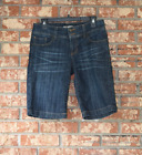 CAbi Blue denim jean shorts Size 4