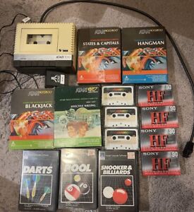 New ListingAtari 1010 Cassette, Works, Plus Huge Lot Of Software, Boxes And Manuals