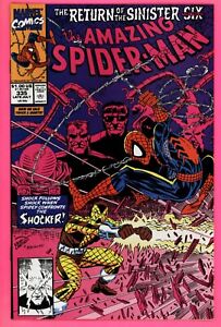 Amazing Spider-Man #335 9.2 NM- near mint Marvel comics SINISTER SIX The SHOCKER