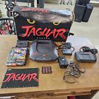 Atari Jaguar 64-Bit Console System Complete w/Box Working Cybermorph & Flip Out