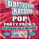 Party Tyme Karaoke - Pop Party Pack 5 [4 CD+G]