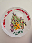 1982 Garfield Christmas plate