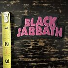 Black Sabbath - Embroidered Iron on patch - Punk/Rock/Metal Band