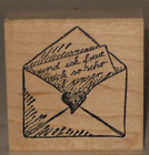 Rubber Stamp Stamp Francisco Love Letter Wood Mount 2