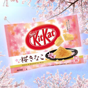 Japanese Kit-Kat Sakura Kinako KitKat Chocolates 10 bars