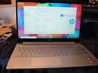 New ListingREDUCED-- HP  TOUCHSCREEN LAPTOP 15-ef1086cl --- WORKING, WITH VIDEO PROBLEM