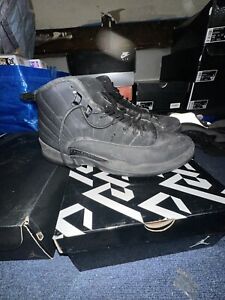 Size 13 - Air Jordan 12 Retro Winterized Triple Black