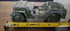 Vintage Reconigtion Model Military Cast Iron US ARMY Jeep By Dale