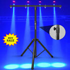 LED Par Light Tripod Stand &T-Bar Adjustable Stage Lighting DJ Disco Light Stand