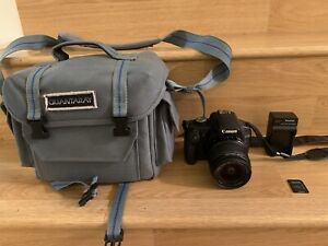 Canon EOS Rebel T1i 500d Camera w 18-55mm With Sim Card And Case