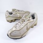 Nike Shox Turbo V Beige Gold Lace-Up Running Shoes Women's Size 8