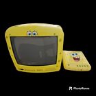 Rare Retro SpongeBob SquarePants Emerson 13” TV CRT And DVD Player **No Remote**