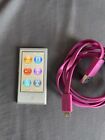 Apple iPod Nano 7th Generation Silver (16GB), Tested Working