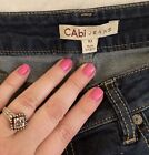 Cabi Women’s Size 10 Long Dark Blue Denim Bootcut Jeans Great Condition