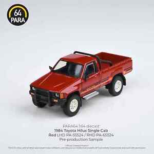 PARA64 1984 Toyota Hilux Single Cab Pickup Red - 1:64