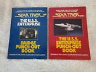 Star Trek The Motion Picture USS Enterprise Punch Out Books!!