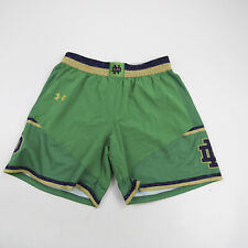 Notre Dame Fighting Irish Under Armour Game Shorts Men's Green Used