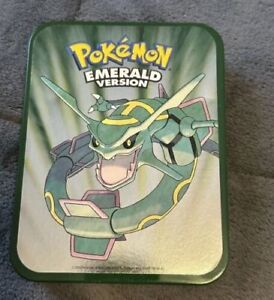Pokemon Emerald Version Preorder Collector's Tin With Vip Card Only