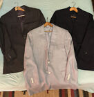 Lot of 3 Brioni Blazer Sport Coat Jacket Wool Size 42R Made in Italy Light Wear