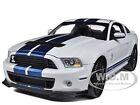 2013 FORD SHELBY COBRA GT500 SVT WHITE 1/18 DIECAST SHELBY COLLECTIBLES SC394