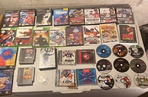 Huge Untested Video Game Lot (35+): PS1 2, NES, Sega, GameCube, Manhunt