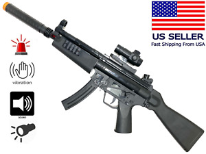 MP5 Style Toy Gun WHOLESALE Lot Bulk Cheap Resale Electric Sound Vibrate 24 Pcs