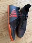 Adidas techfit 17.3 futsal indoor soccer turf shoes 7 US black red orange