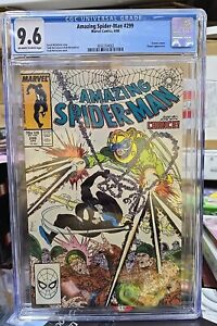 Amazing Spider-Man #299 April 1988 CGC 9.6 Venom Cameo + Chance App.